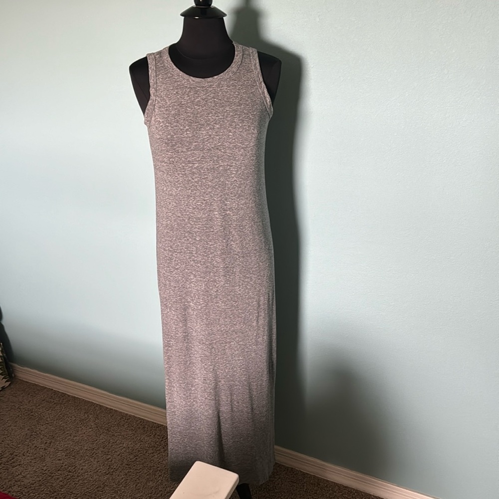 Current Elliot The Perfect Muscle Tee Dress Heather Gray Size 1